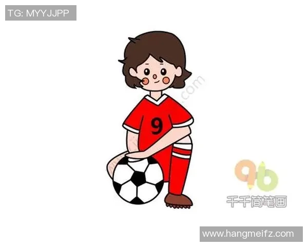 创意足球明星简笔画卡通头像设计教程轻松绘制你的偶像形象